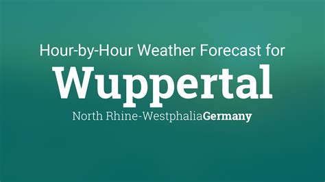 weather forecast wuppertal